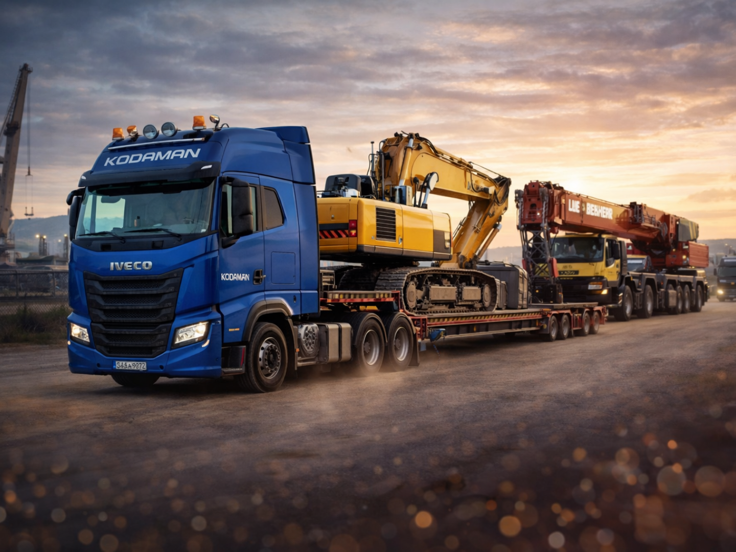 İş Makinaları Ve Mobil Vinç Taşımaları